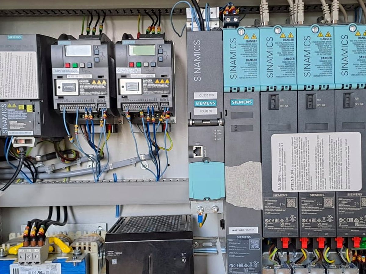 Variateurs Siemens Sinamics pour axes brushless