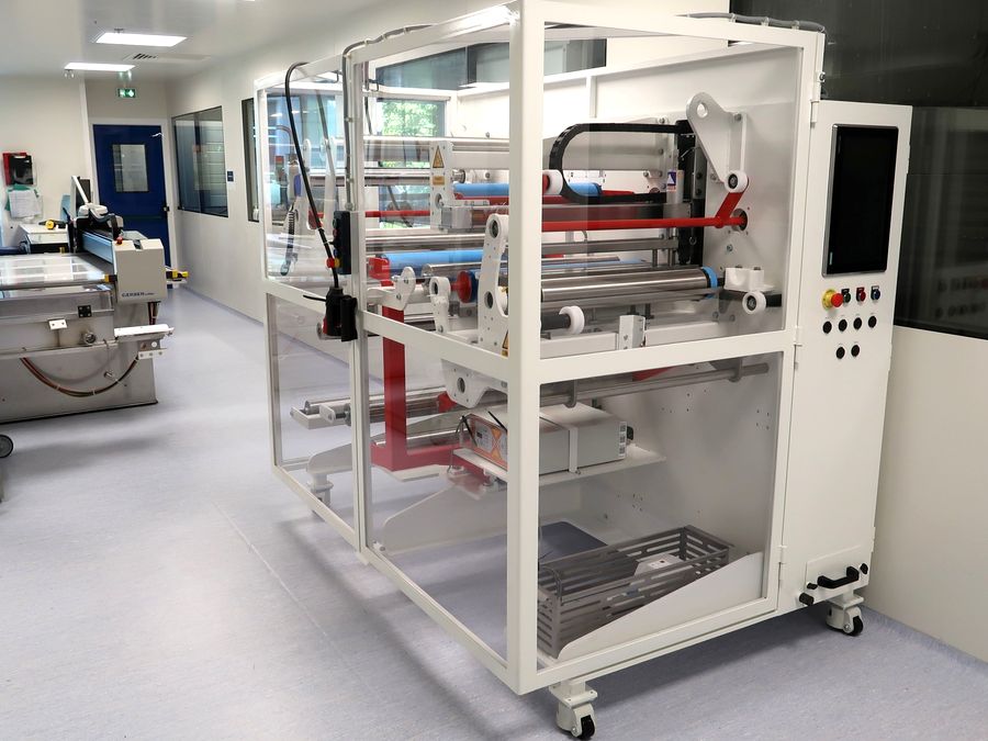 Machine installée en salle propre
